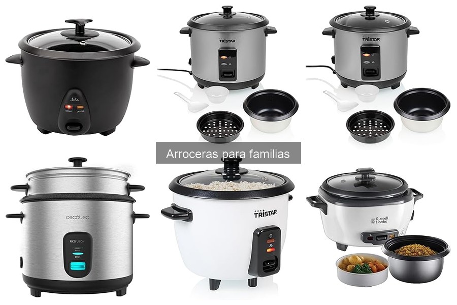 Recetas fáciles en arroceras para disfrutar en familia