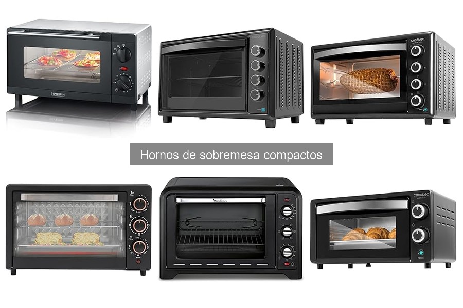 Recetas fáciles en horno de sobremesa compacto
