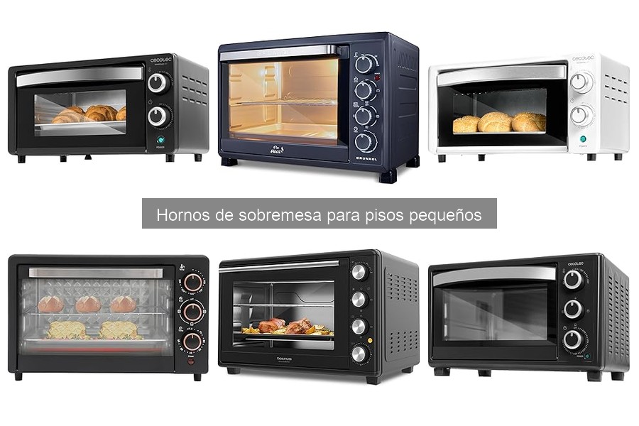 Recetas fáciles para horno de sobremesa en espacios pequeños