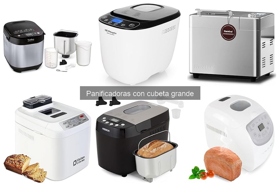 Recetas fáciles para panificadoras con cubeta grande