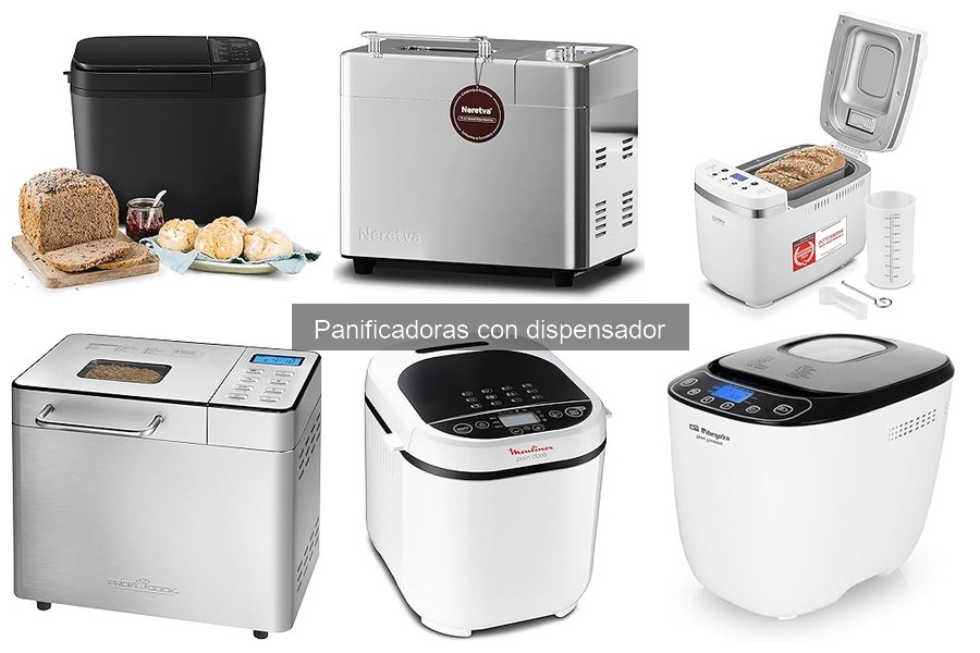 Recetas fáciles para panificadoras con dispensador