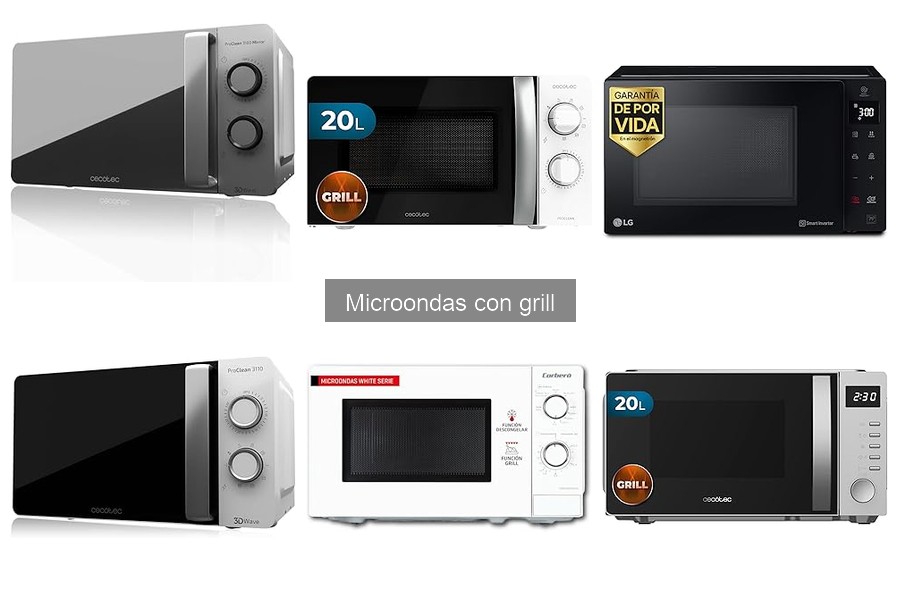 Recetas fáciles para preparar en microondas con grill