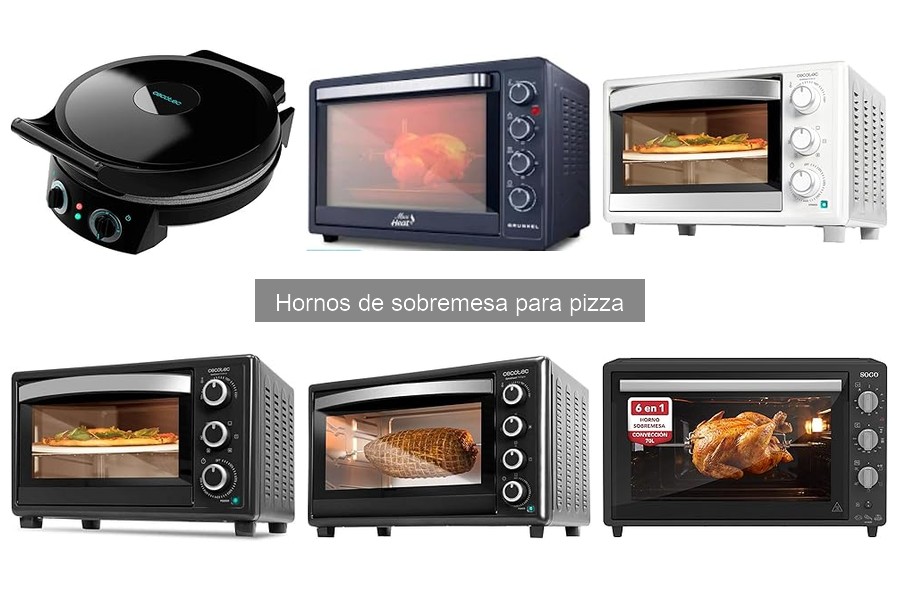 Recetas populares para hacer pizza en horno de sobremesa
