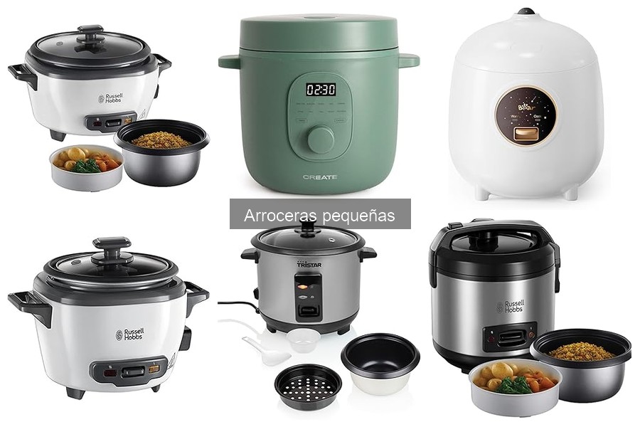 Recetas saludables para arroceras pequeñas: veganas y sin gluten