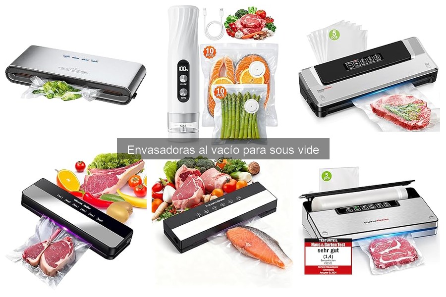 Recetas Sous Vide Perfectas con Envasadora al Vacío
