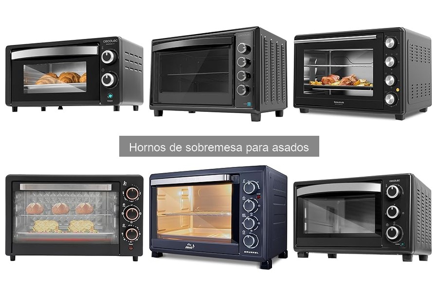 Reseñas de hornos de sobremesa para asados: opiniones de usuarios