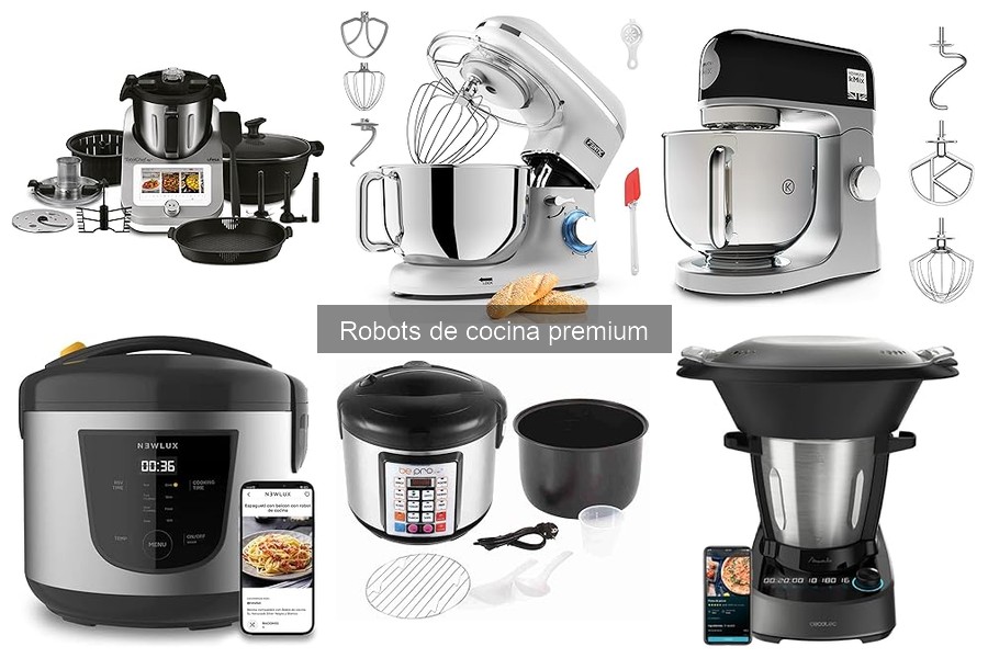 Robots de cocina premium para dietas específicas: ¡Compara!