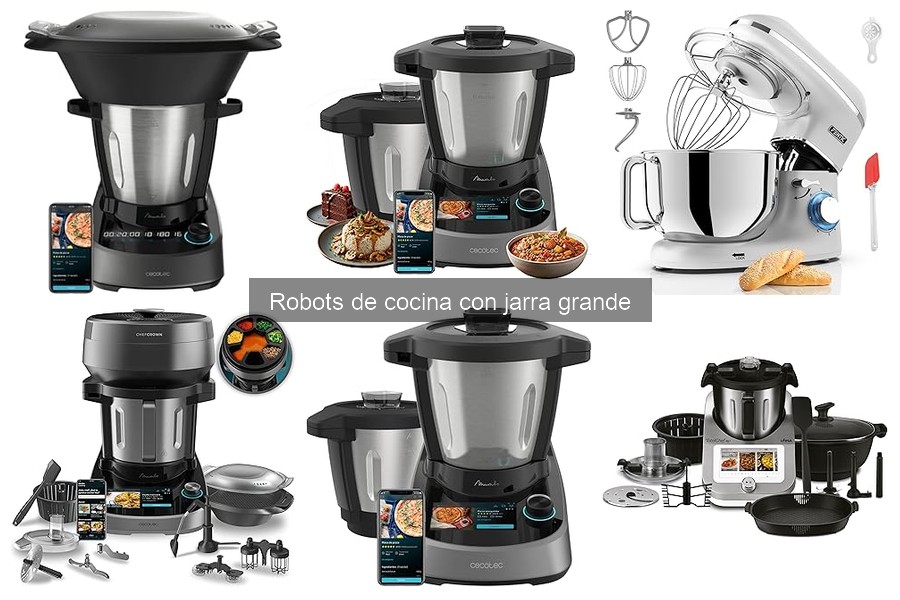 Solución a problemas comunes de robots de cocina grandes