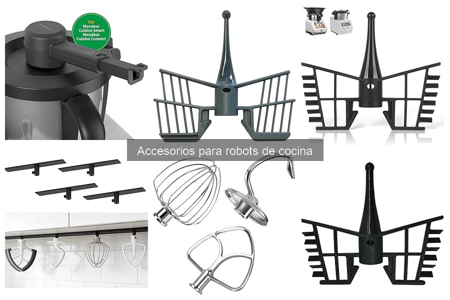 Soluciona Problemas Comunes con Accesorios de Robots de Cocina