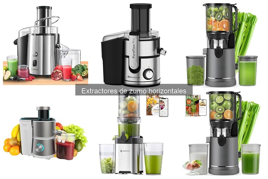 Soluciona problemas comunes de extractores de zumo horizontales