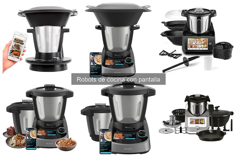 Soluciones a Problemas Comunes en Robots de Cocina con Pantalla