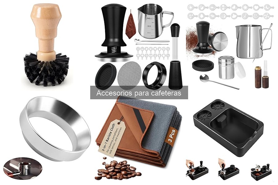Tipos de accesorios para cafeteras: ¡Descubre los esenciales!