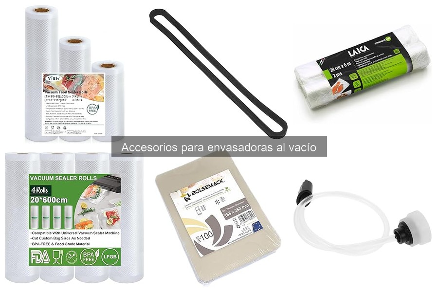 Tipos de Accesorios para Envasadoras al Vacío