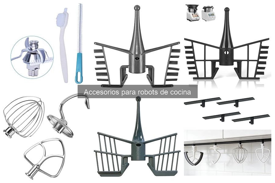 Tipos de accesorios para robots de cocina que necesitas