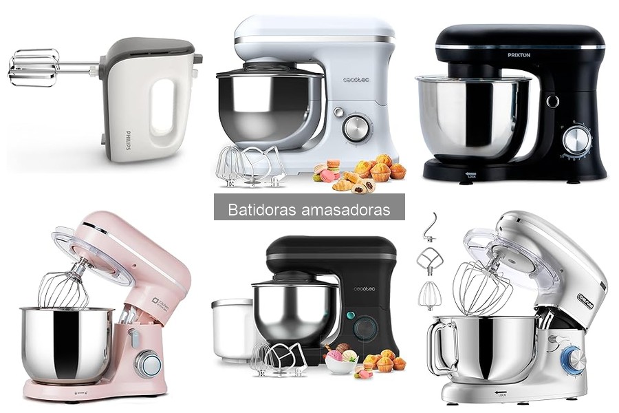Tipos de Batidoras Amasadoras: Guía Completa para Cocinar