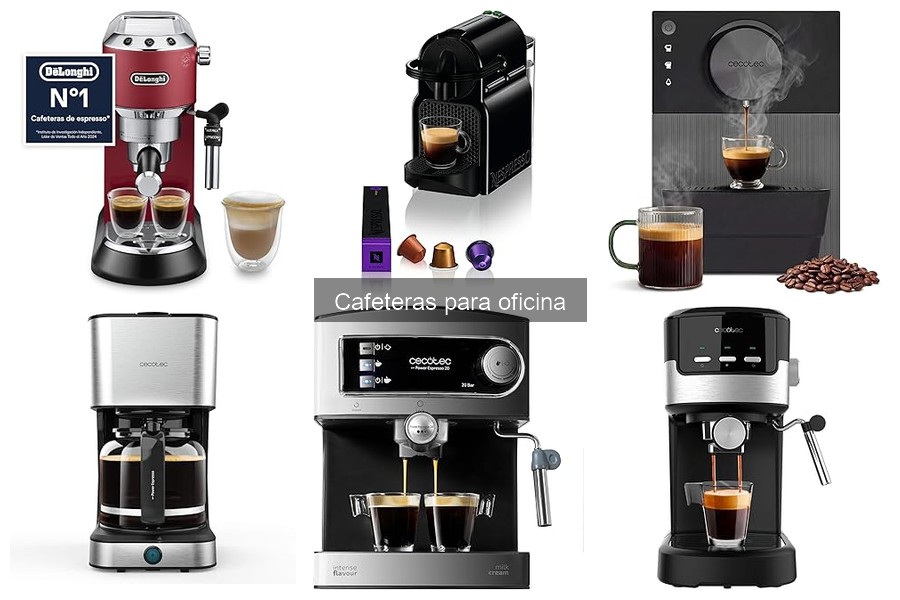 Tipos de cafeteras ideales para oficinas: guía completa