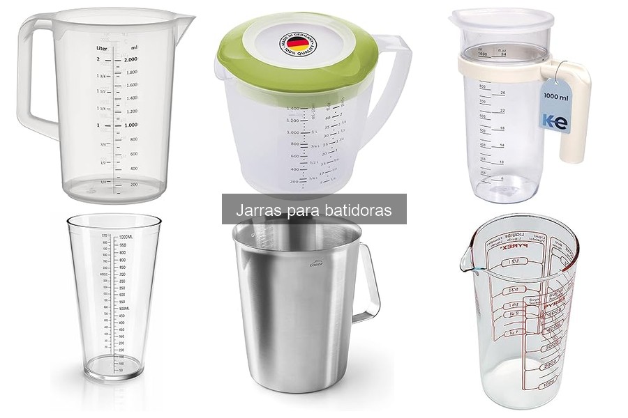 Tipos de Jarras para Batidoras: Ventajas y Usos