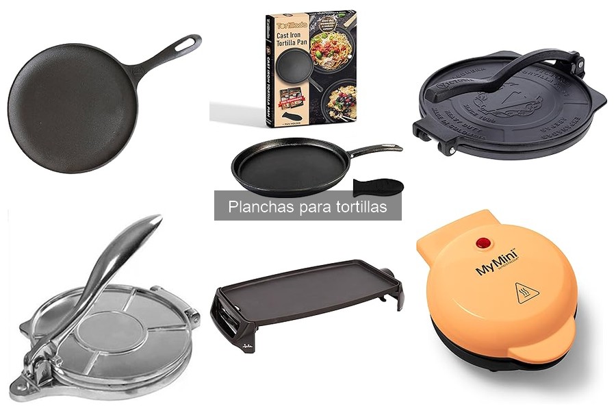 Tipos de planchas para tortillas: materiales y características