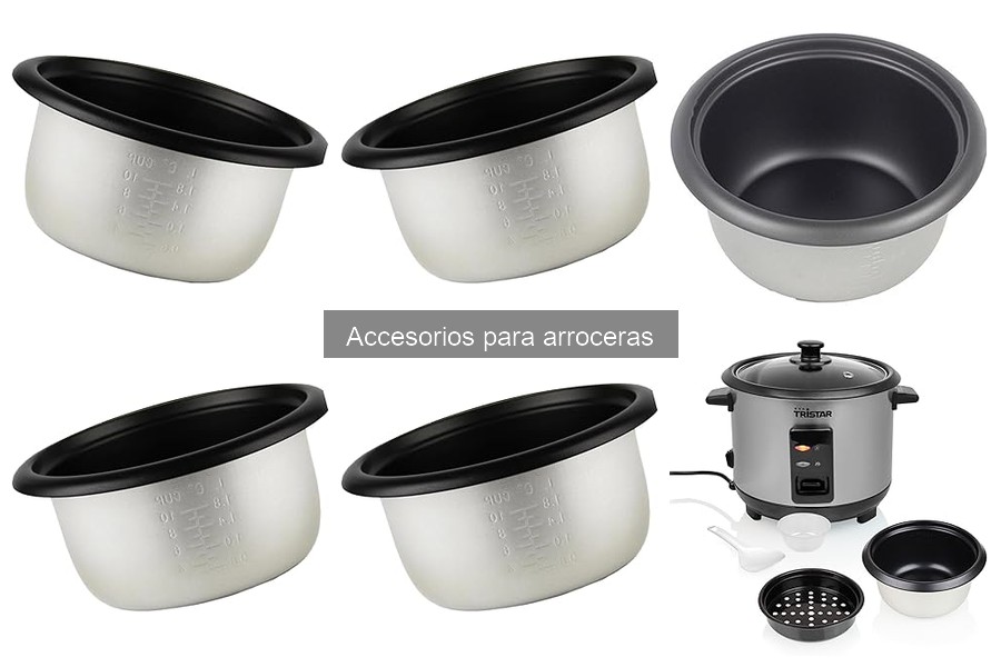 Tips para usar accesorios de arroceras de forma efectiva