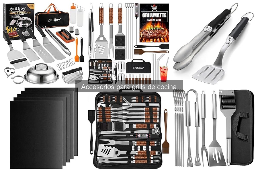 Todo sobre los accesorios para grills de cocina