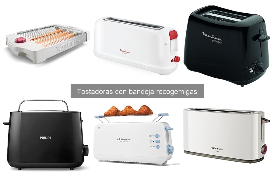 Tostadoras con bandeja recogemigas en oferta: ¡Aprovecha descuentos!