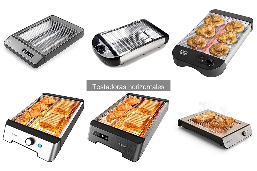 Tostadoras horizontales con grill: funciones útiles y comparativa