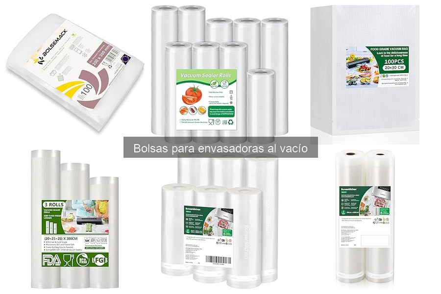 Usos creativos de bolsas para envasadoras al vacío