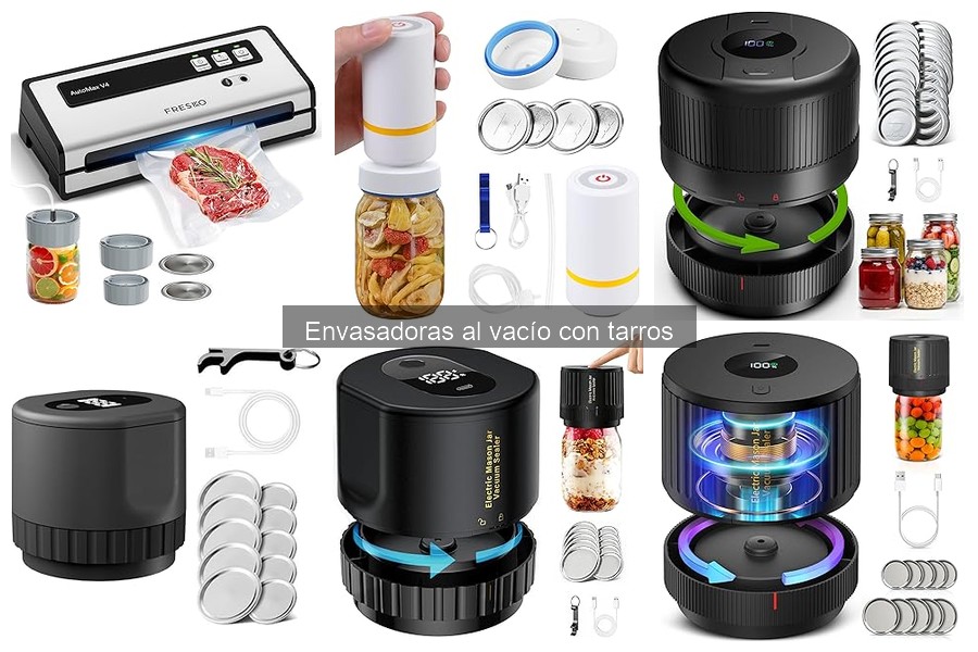 ¿Valen la pena las envasadoras al vacío con tarros?