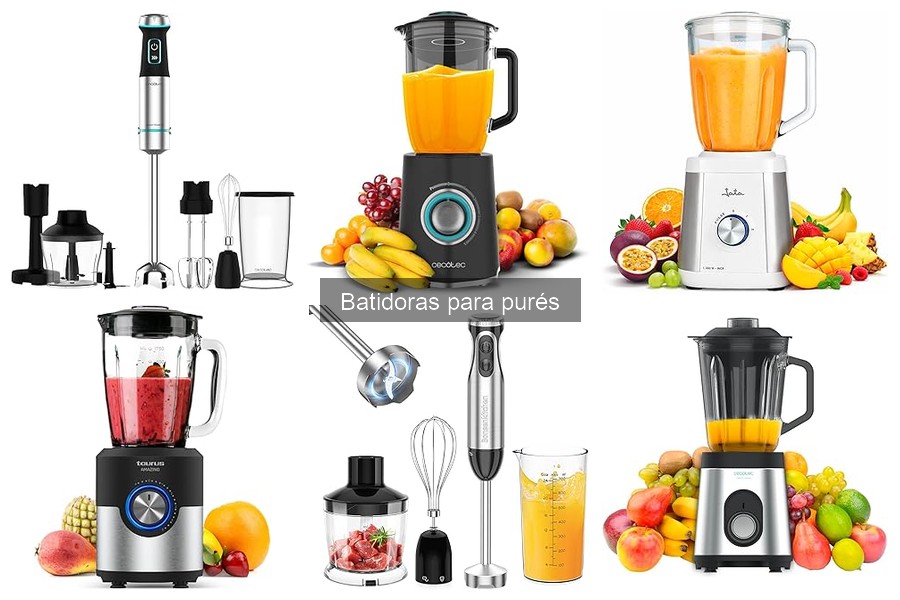 Ventajas de Usar Batidoras para Purés en tu Cocina