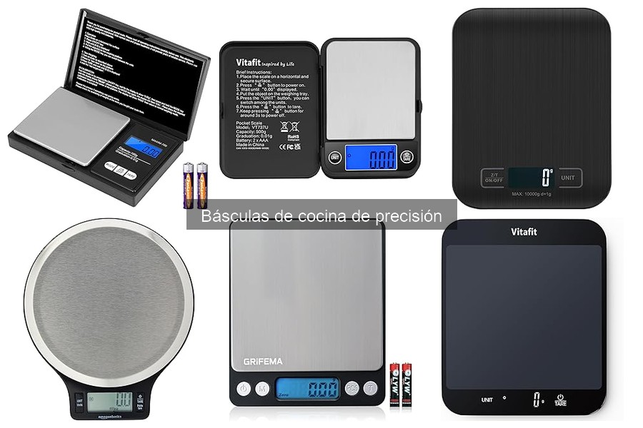 Ventajas de usar una báscula de cocina de precisión