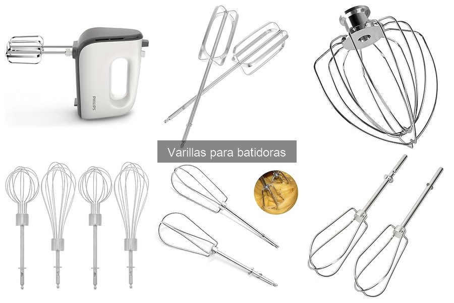 Ventajas de usar varillas de batidora en la cocina