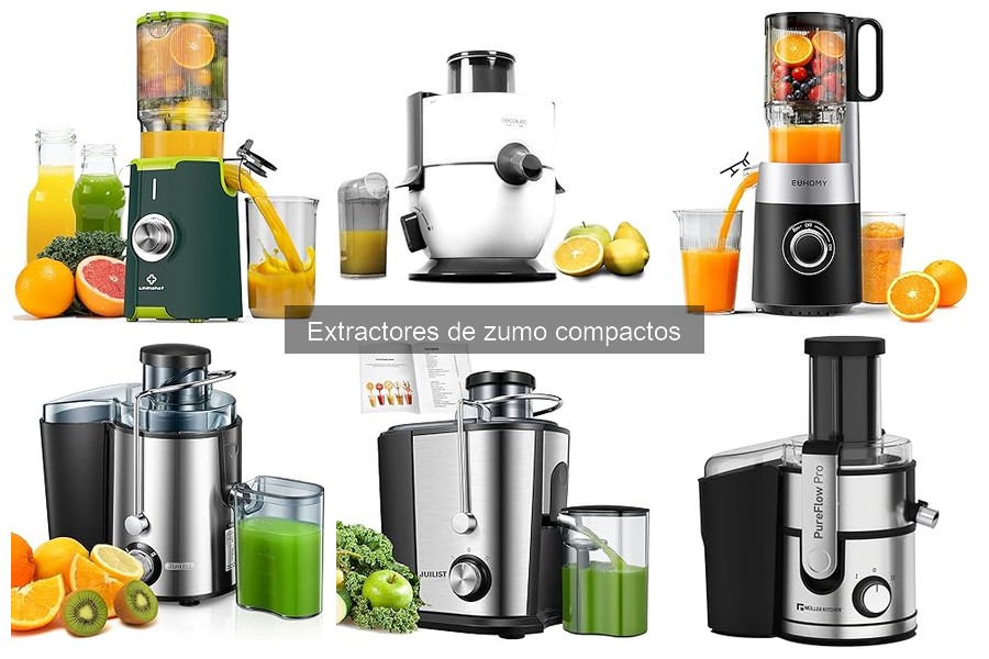 Ventajas del extractor de zumo compacto para tu cocina