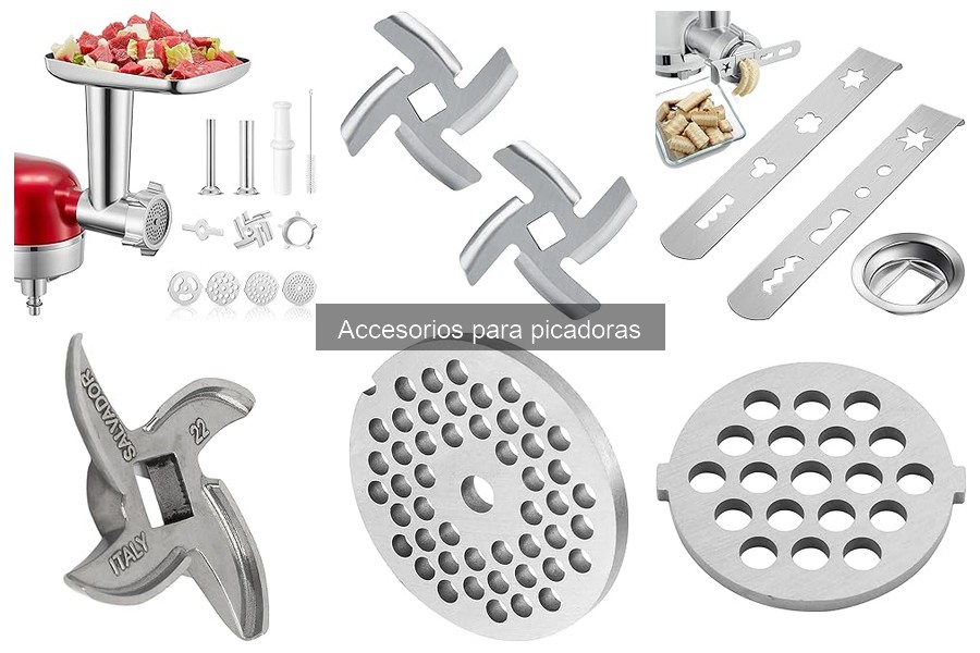 Ventajas y desventajas de accesorios para picadoras