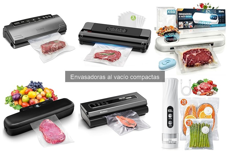 Ventajas y desventajas de envasadoras al vacío compactas
