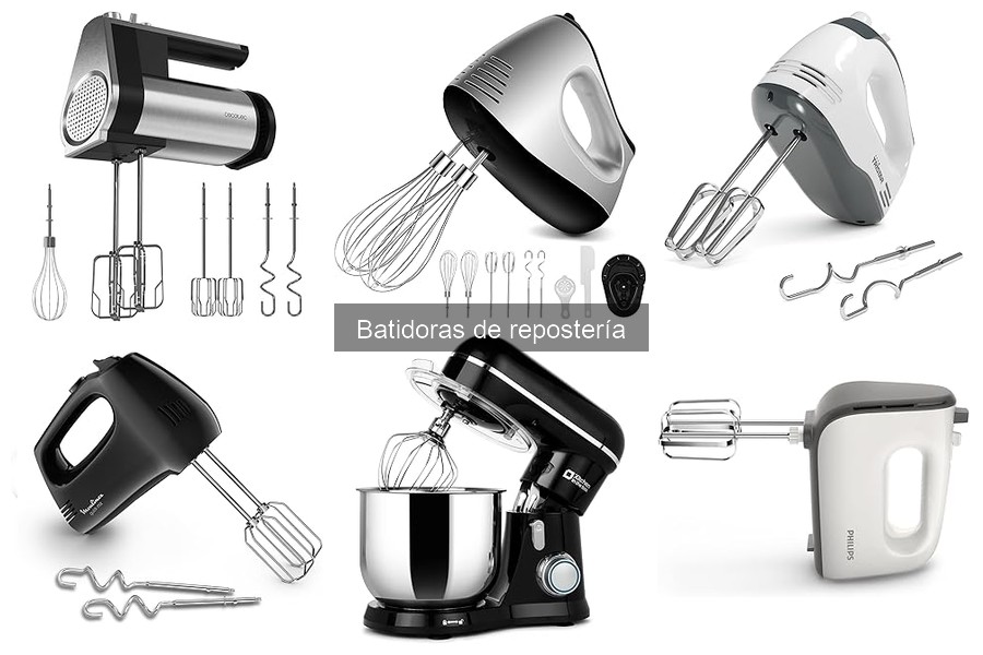 Ventajas y desventajas de las batidoras de repostería