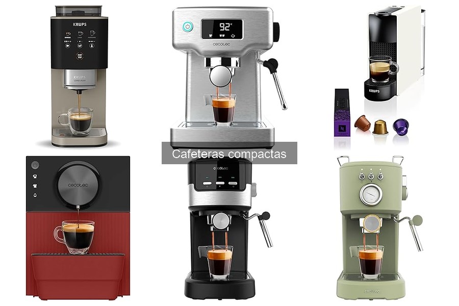 Ventajas y desventajas de las cafeteras compactas