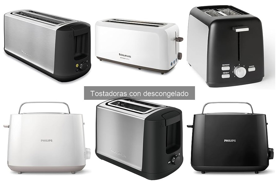 Ventajas y desventajas de las tostadoras con descongelado