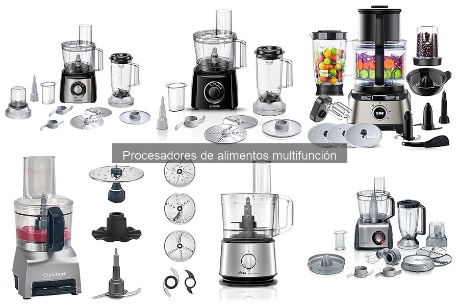 Ventajas y desventajas de los procesadores de alimentos