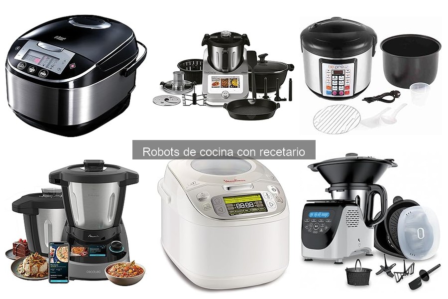 Ventajas y desventajas de los robots de cocina con recetario