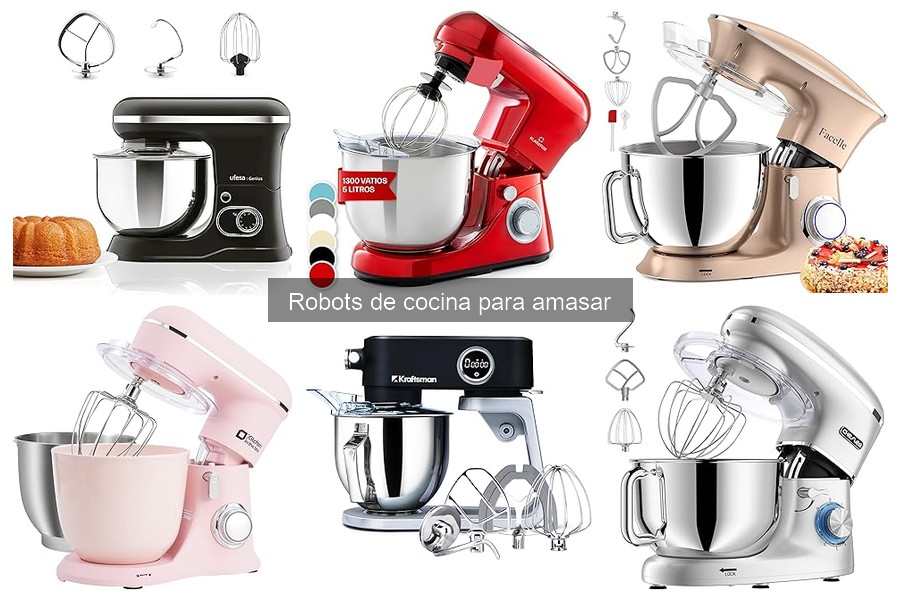 Ventajas y desventajas de los robots de cocina para amasar