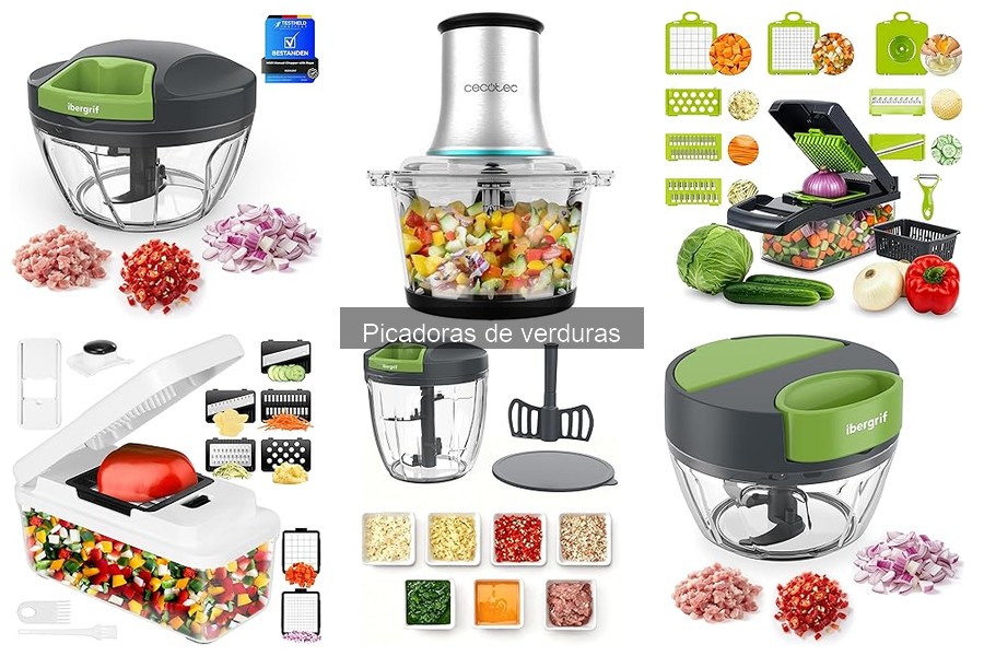 Ventajas y desventajas de picadoras de verduras en cocina