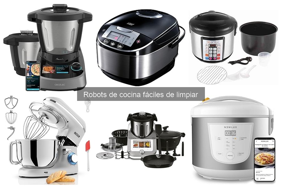 Ventajas y desventajas de robots de cocina fáciles de limpiar