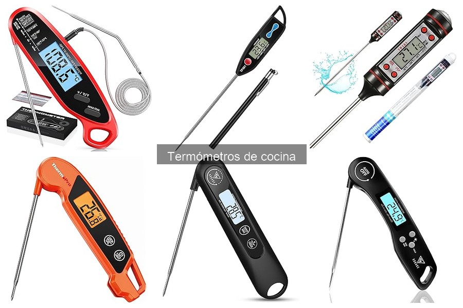 Ventajas y desventajas de termómetros de cocina digitales y analógicos