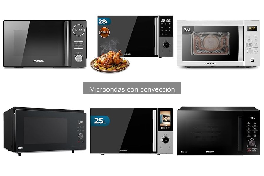 Ventajas y desventajas del microondas con convección