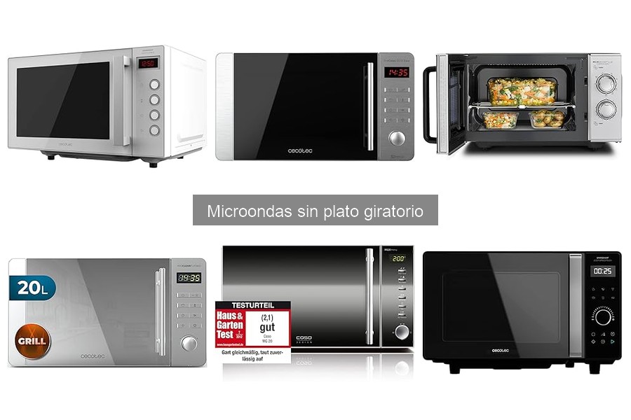 Ventajas y desventajas del microondas sin plato giratorio