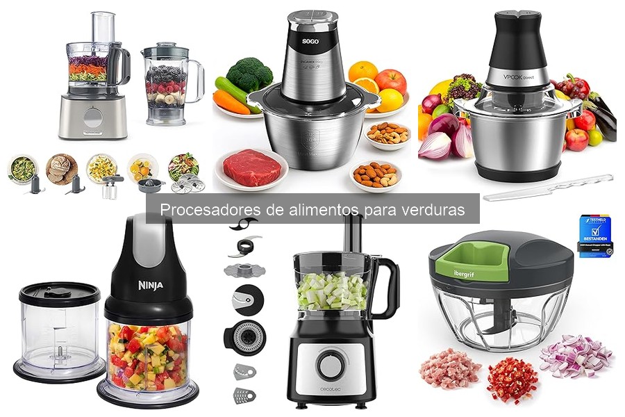 Ventajas y desventajas del procesador de alimentos para verduras